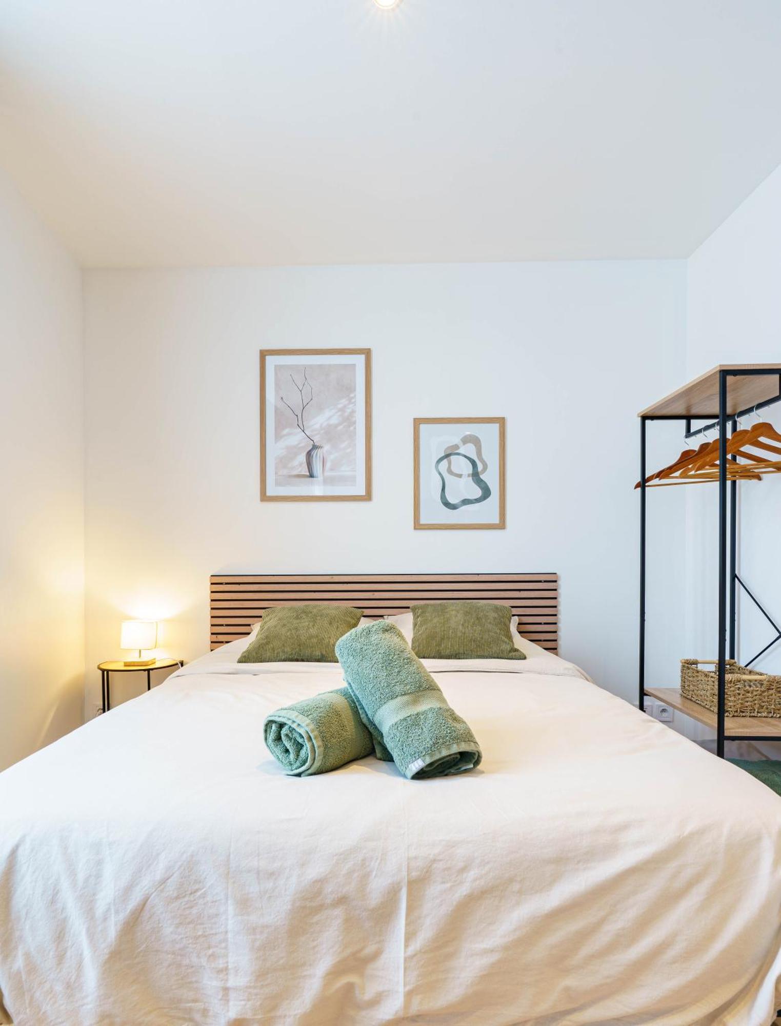 Studio Elegant 3 Pers Wifi Saint-Quentin  Dış mekan fotoğraf