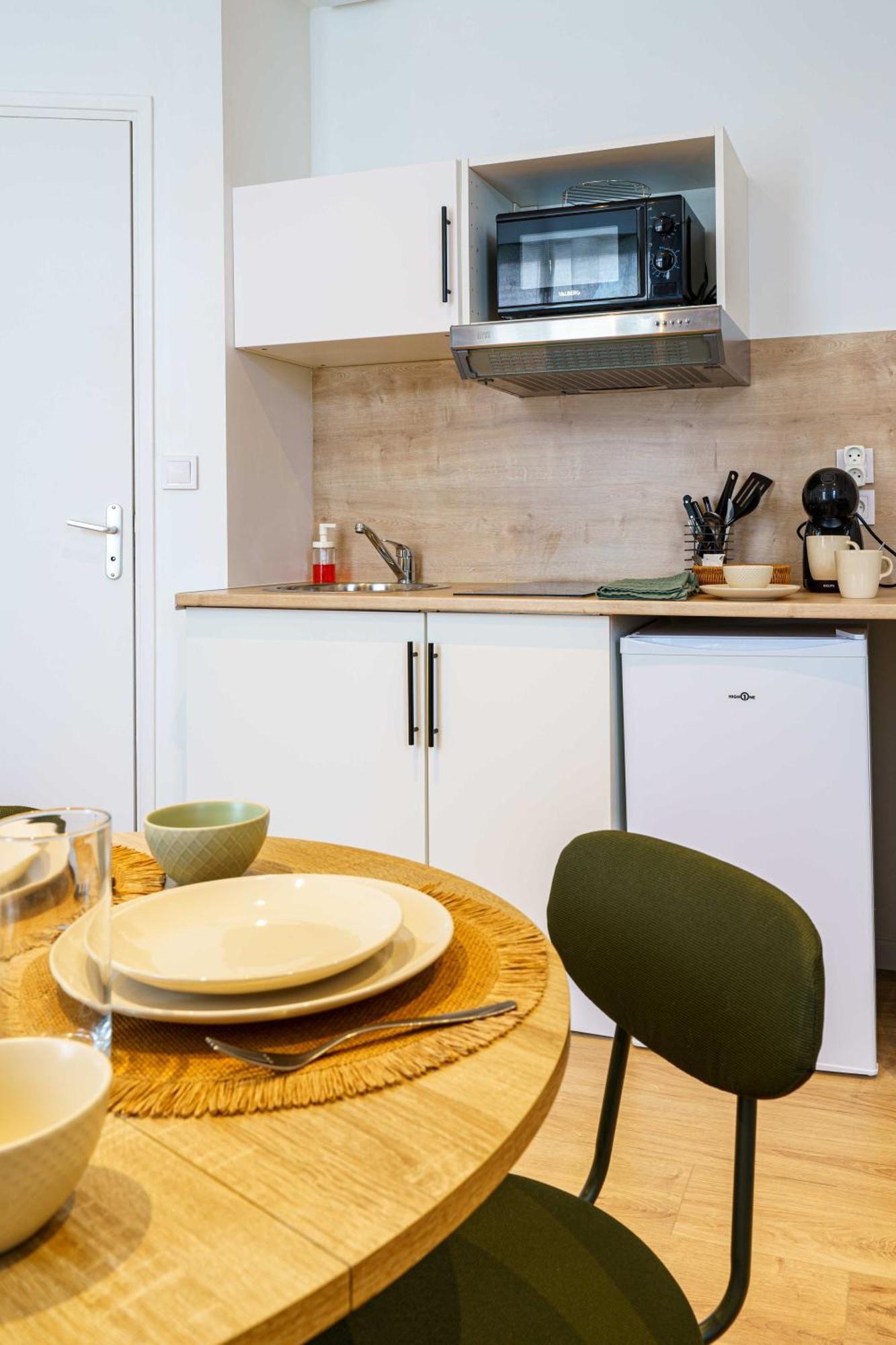Studio Elegant 3 Pers Wifi Saint-Quentin  Dış mekan fotoğraf
